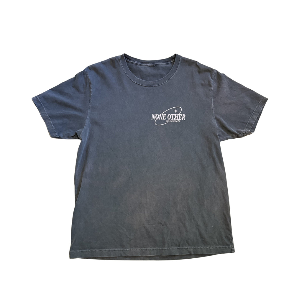 Run Your Race - washed black